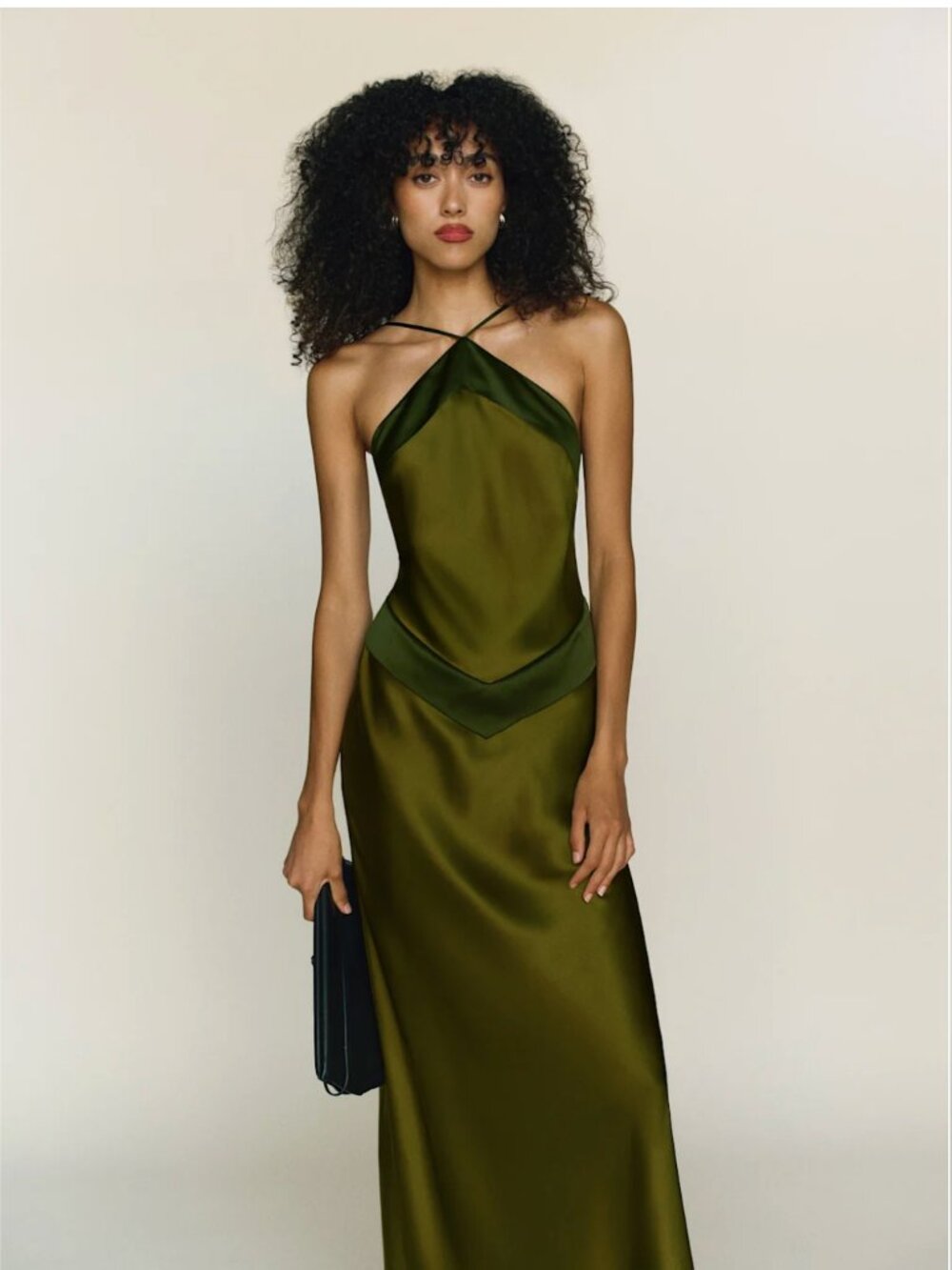 NWT Reformation Jillian Silk
Dress Green - Size 6
